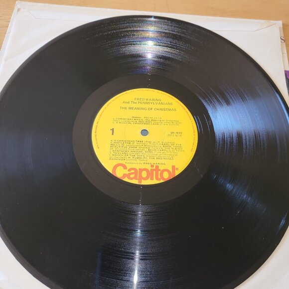 FRED WARING and The Pennsylvanians The Meaning of Christmas LP Vinyl SM 1610 LPA - Picture 5 of 9